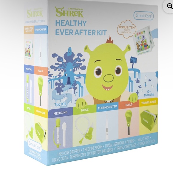 Smart Care Shrek Healthy Ever after Baby Healthcare Kit, 7pcKit for 0+ Months - Picture 4 of 9